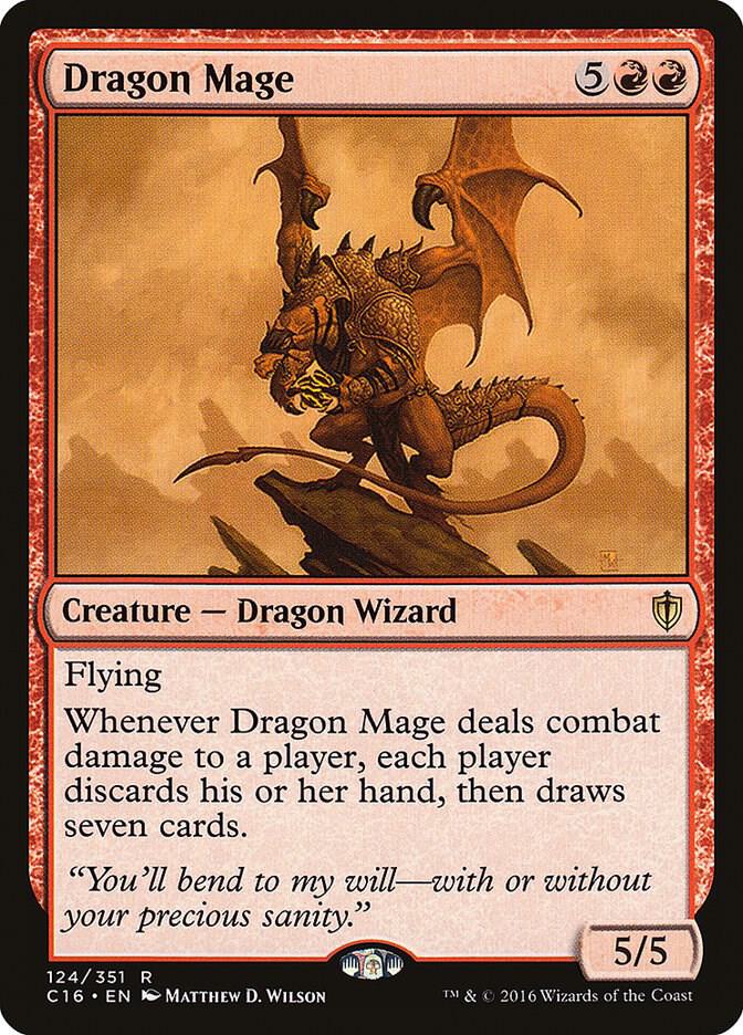 Dragon Mage 124 (Commander 2016)  | Good Games Adelaide SA