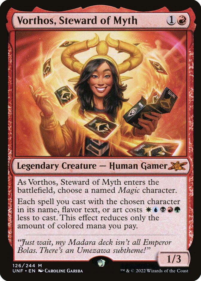Vorthos, Steward of Myth 126 (Unfinity)  - Foil | Good Games Adelaide SA