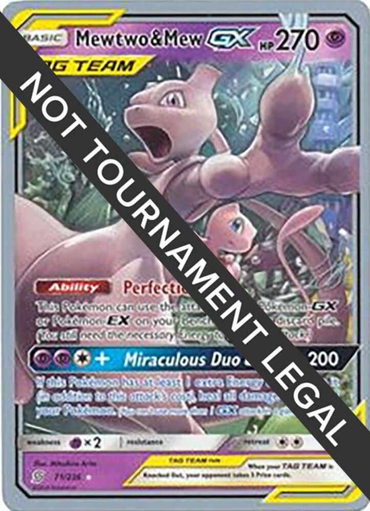 Mewtwo and Mew GX 2019 Henry Brand 71/236 (World Championship Decks)  | Good Games Adelaide SA
