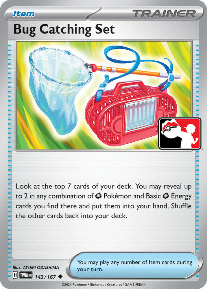 Bug Catching Set Series 6/7 143/167 (Prize Pack Series Cards)  | Good Games Adelaide SA