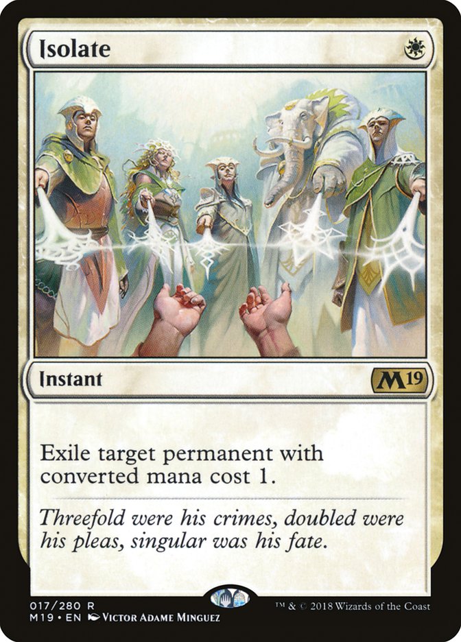 Isolate 17 (Core Set 2019)  - Foil | Good Games Adelaide SA