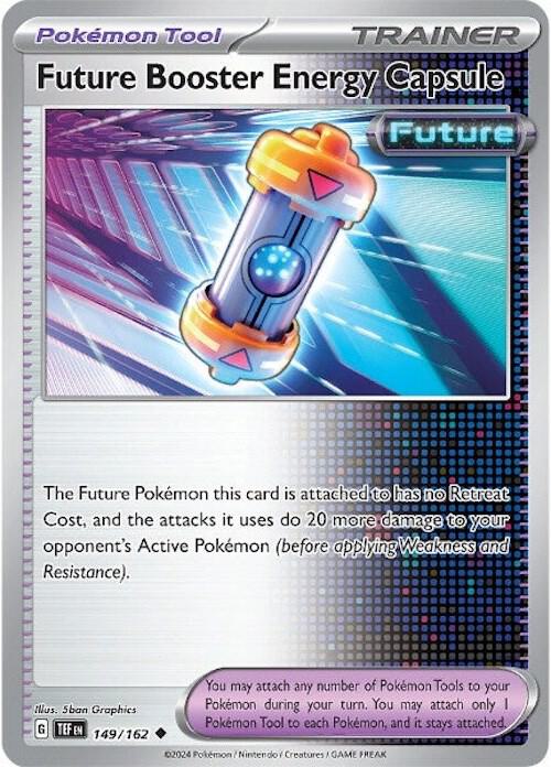 Future Booster Energy Capsule 149/162 (SV05: Temporal Forces)  - Reverse Holofoil | Good Games Adelaide SA