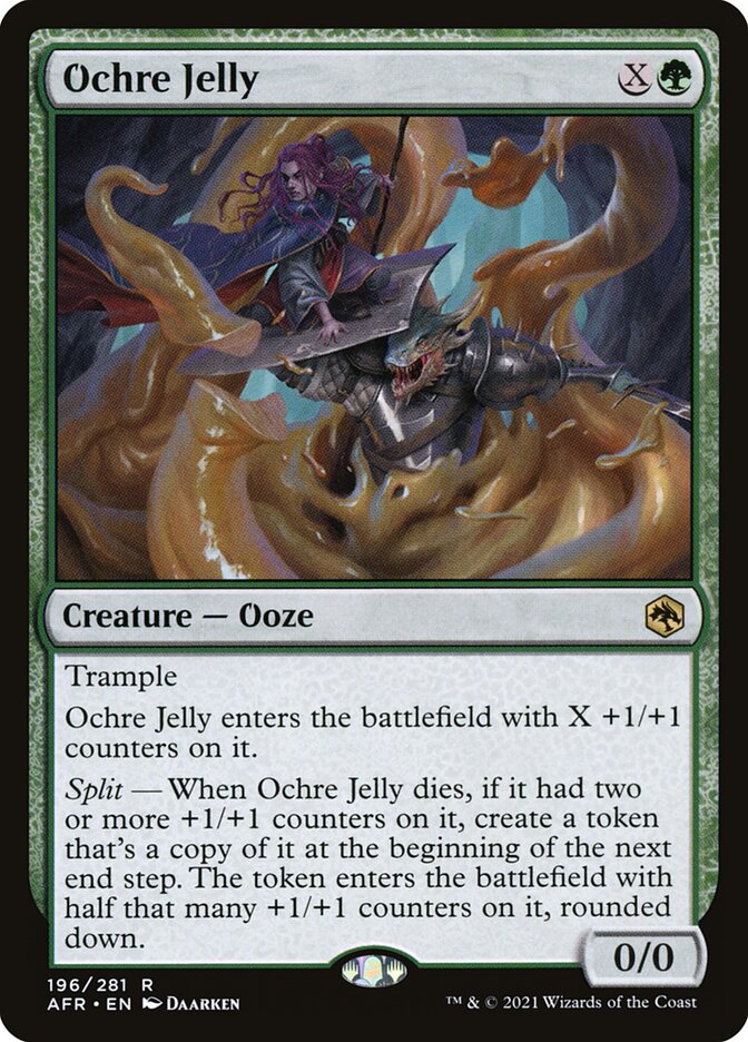 Ochre Jelly 196 (Adventures in the Forgotten Realms)  - Foil | Good Games Adelaide SA