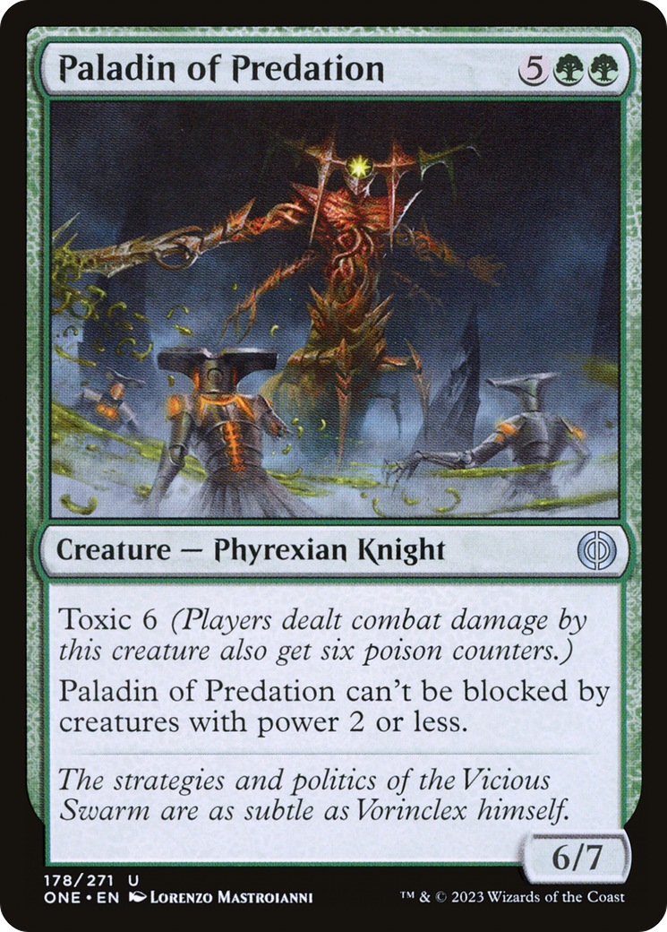 Paladin of Predation [Phyrexia: All Will Be One] | Good Games Adelaide SA