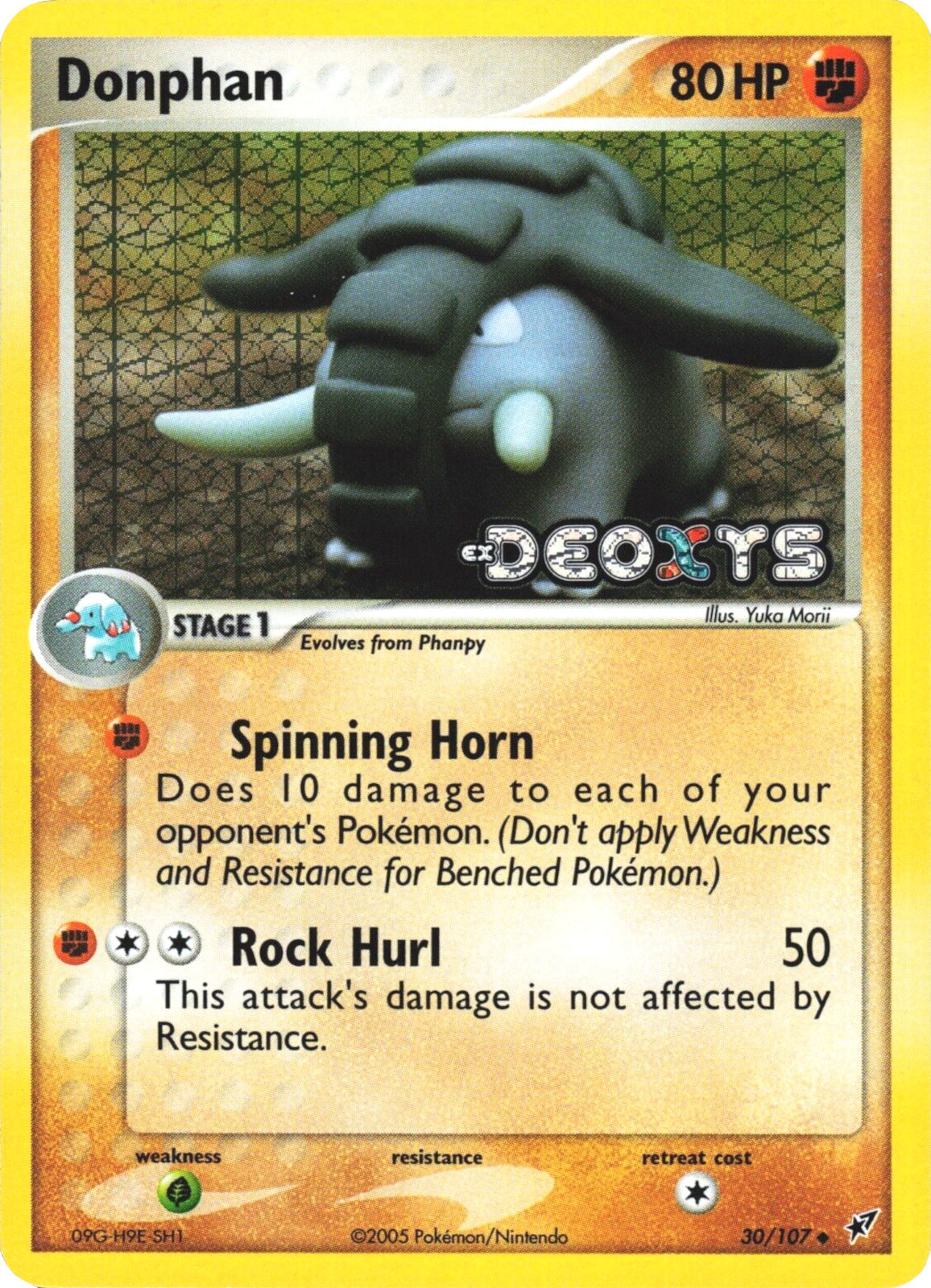 Donphan (30/107) (Stamped) [EX: Deoxys] | Good Games Adelaide SA