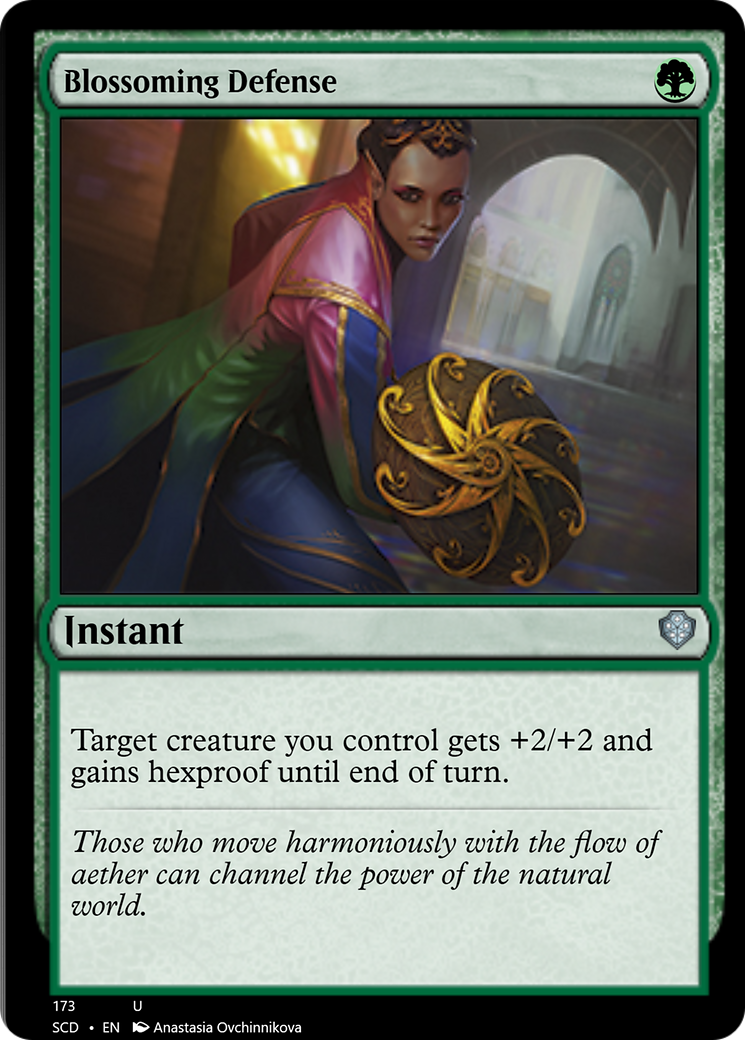 Blossoming Defense [Starter Commander Decks] | Good Games Adelaide SA