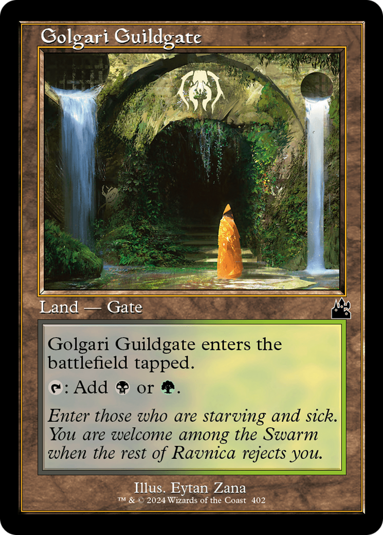 Golgari Guildgate (Retro Frame) [Ravnica Remastered] | Good Games Adelaide SA