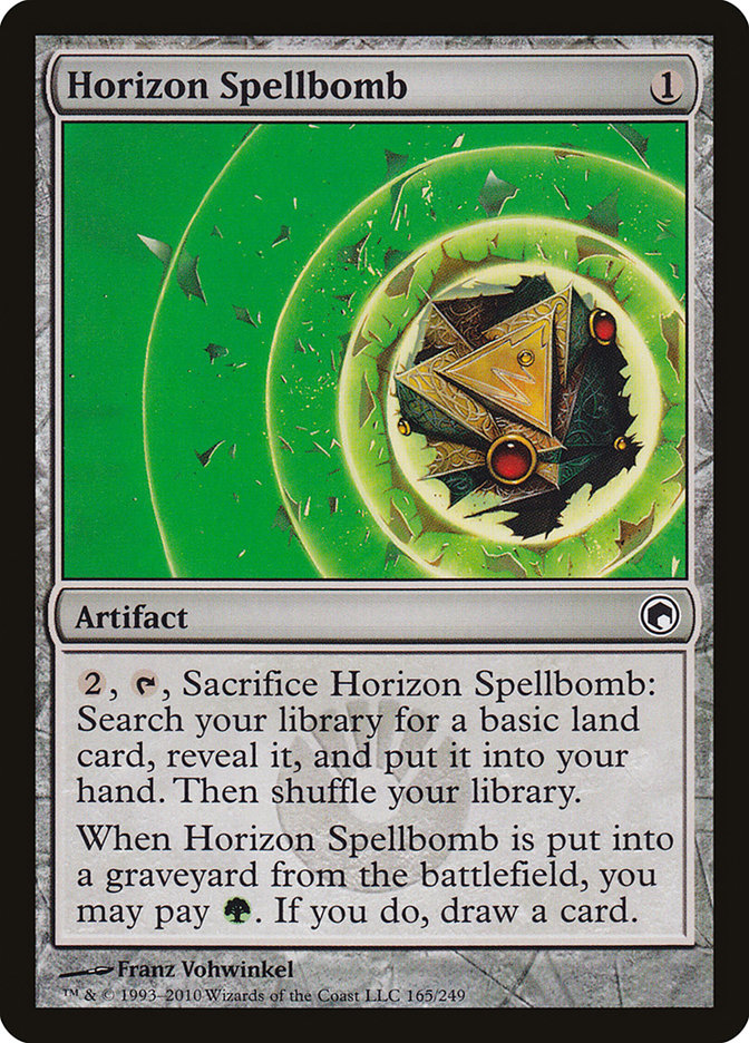 Horizon Spellbomb 165 (Scars of Mirrodin)  - Foil | Good Games Adelaide SA