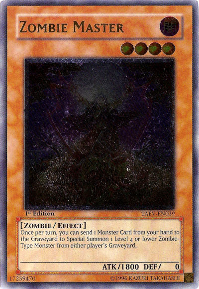 Zombie Master [TAEV-EN039] Ultimate Rare | Good Games Adelaide SA