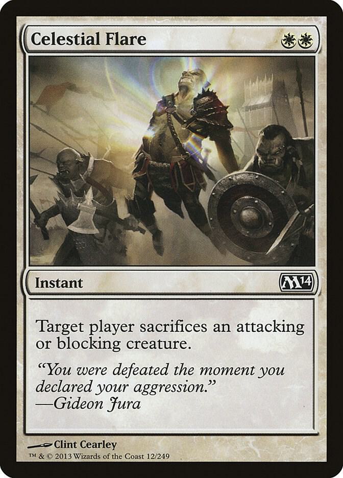 Celestial Flare 12 (Magic 2014 (M14))  - Foil | Good Games Adelaide SA