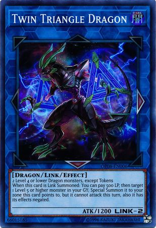 Twin Triangle Dragon [OP08-EN006] Super Rare | Good Games Adelaide SA