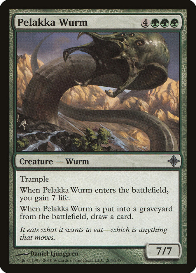 Pelakka Wurm [Rise of the Eldrazi] | Good Games Adelaide SA