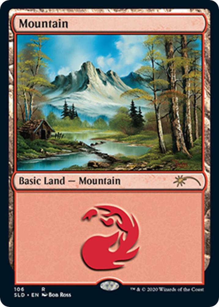 Mountain 106 Bob Ross 106 (Secret Lair Drop Series)  | Good Games Adelaide SA