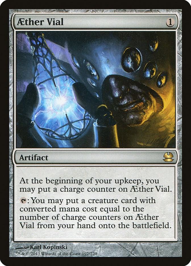 Aether Vial 197 (Modern Masters)  - Foil | Good Games Adelaide SA