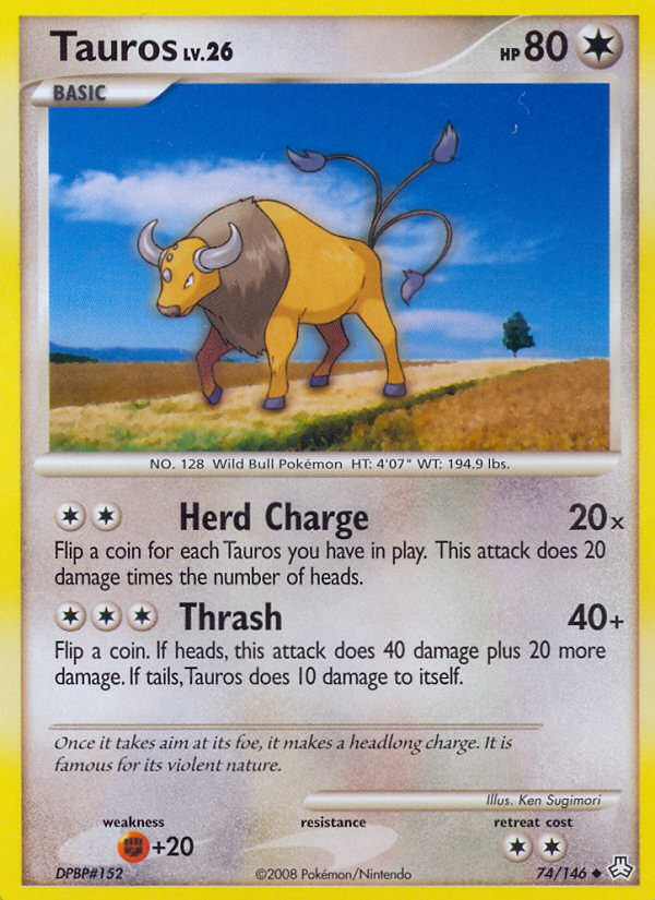 Tauros (74/146) [Diamond & Pearl: Legends Awakened] | Good Games Adelaide SA