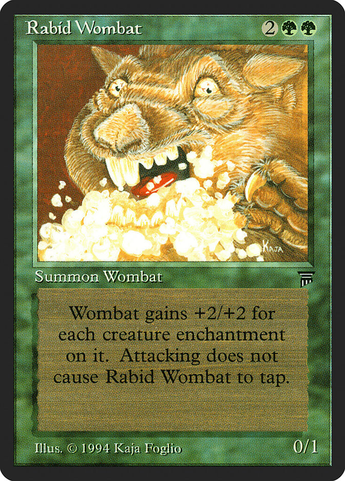 Rabid Wombat [Legends] | Good Games Adelaide SA