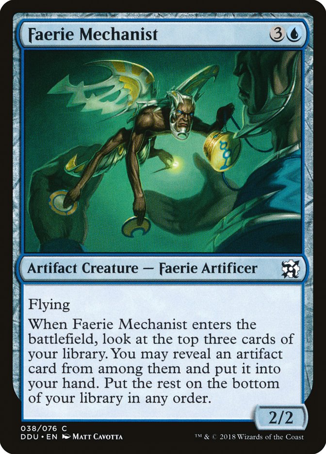 Faerie Mechanist [Duel Decks: Elves vs. Inventors] | Good Games Adelaide SA