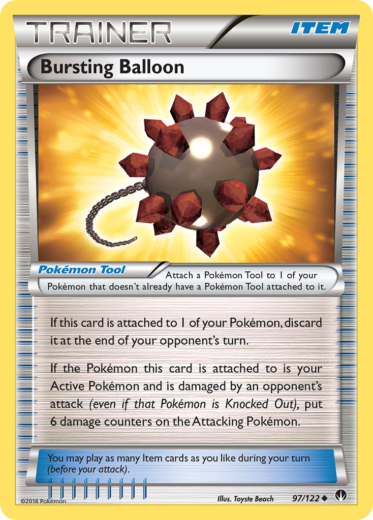 Bursting Balloon (97/122) [XY: BREAKpoint] | Good Games Adelaide SA