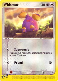 Whismur (019) (Cosmos Holo) [Nintendo: Black Star Promos] | Good Games Adelaide SA