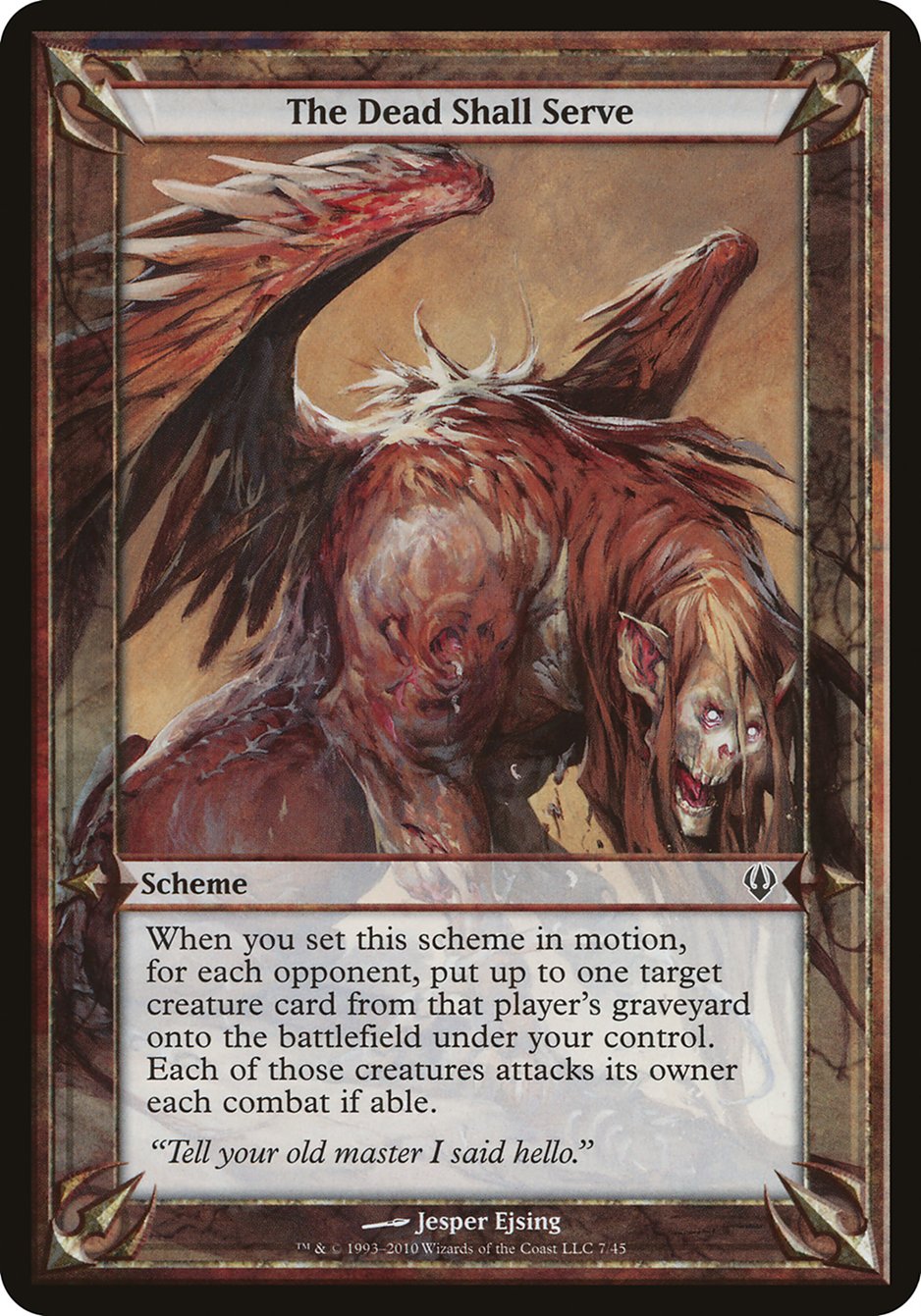 The Dead Shall Serve  (Oversize Cards)  | Good Games Adelaide SA