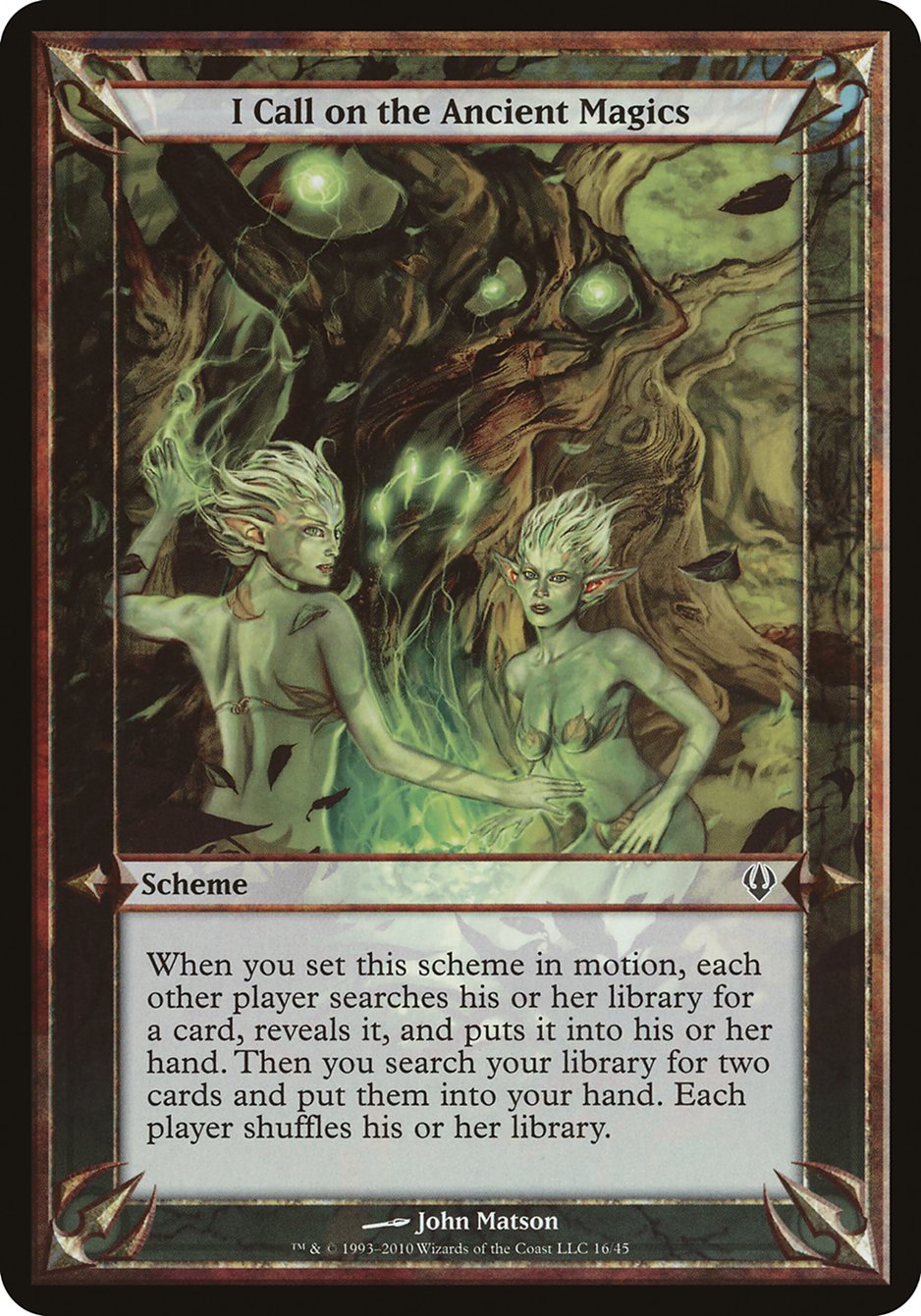 I Call on the Ancient Magics  (Oversize Cards)  | Good Games Adelaide SA