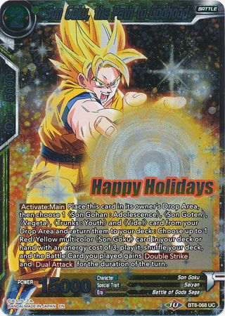 Son Goku, the Path to Godhood (Gift Box 2019) (BT8-068) [Promotion Cards] | Good Games Adelaide SA