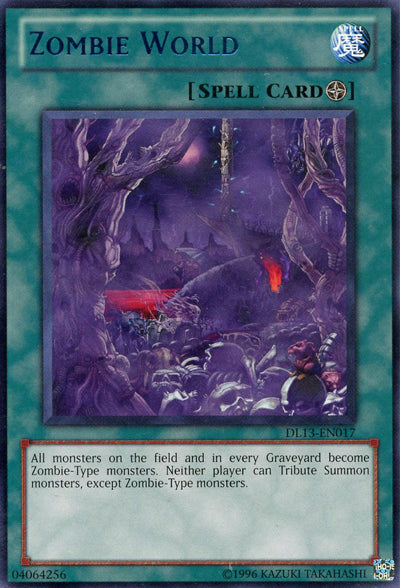 Zombie World (Purple) [DL13-EN017] Rare | Good Games Adelaide SA