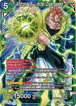 Android 16, Limiter Disengaged (BT14-149) [Cross Spirits] | Good Games Adelaide SA
