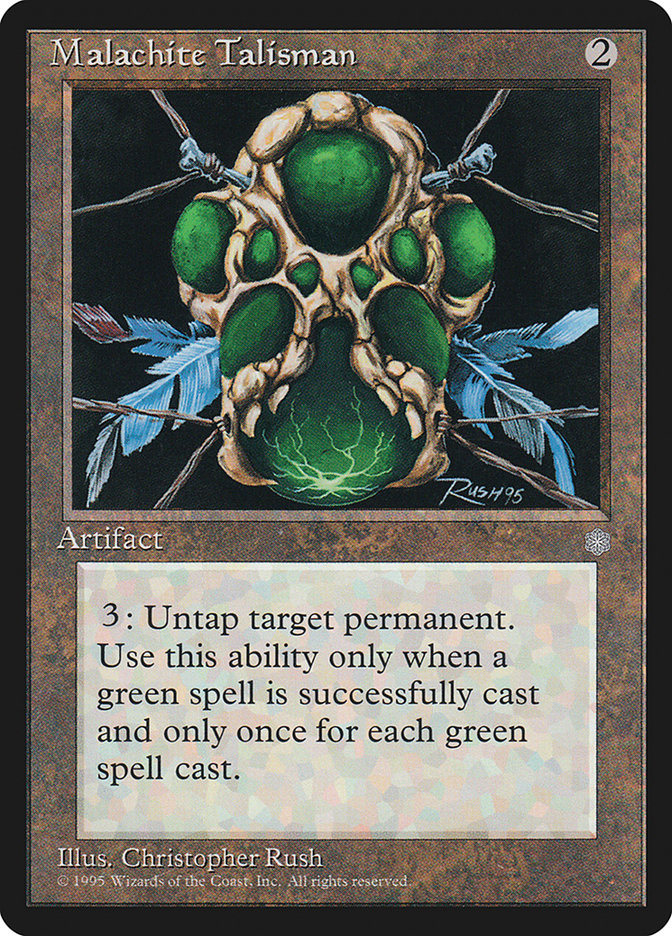Malachite Talisman  (Ice Age)  | Good Games Adelaide SA
