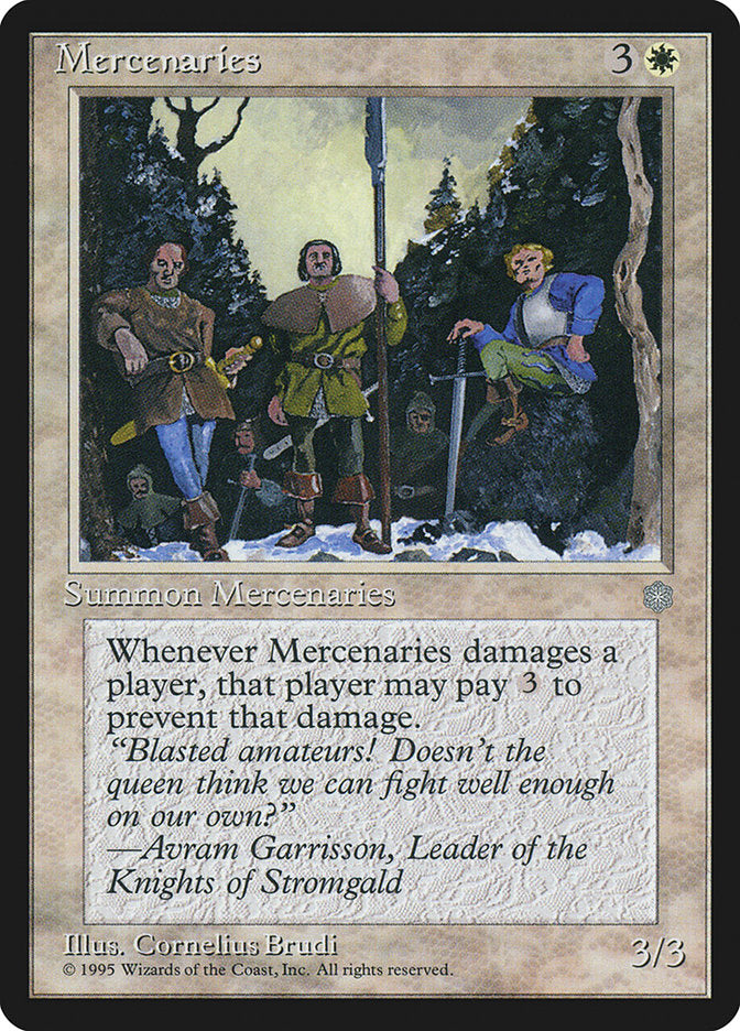 Mercenaries  (Ice Age)  | Good Games Adelaide SA