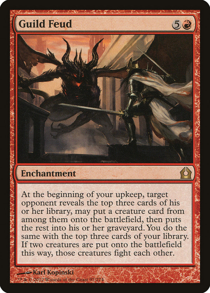 Guild Feud 97 (Return to Ravnica)  - Foil | Good Games Adelaide SA