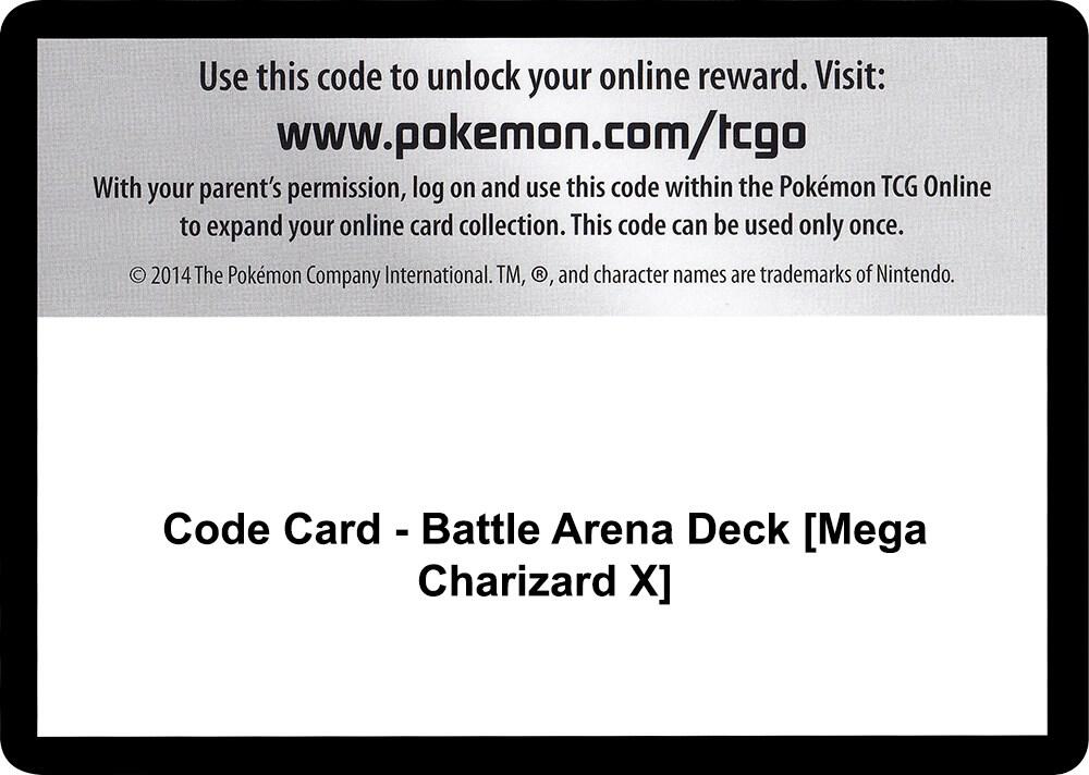 Code Card Battle Arena Deck Mega Charizard X  (SM - Celestial Storm)  | Good Games Adelaide SA