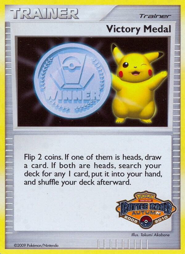 Victory Medal 2009 2010 Battle Road Autumn  (League & Championship Cards)  - Holofoil | Good Games Adelaide SA