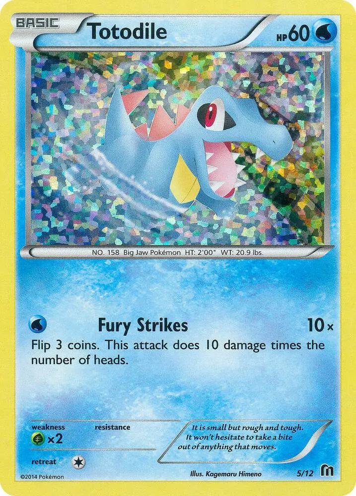 Totodile 005/012 (McDonald's Promos 2016)  - Holofoil | Good Games Adelaide SA