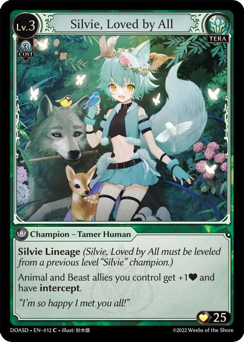 Silvie Loved by All 012 (Dawn of Ashes Starter Decks)  | Good Games Adelaide SA