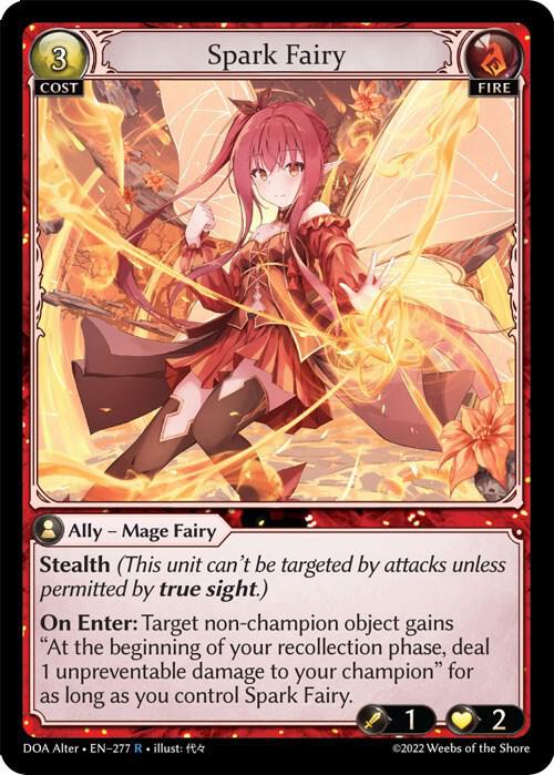 Spark Fairy 277 (Dawn of Ashes Alter Edition)  | Good Games Adelaide SA