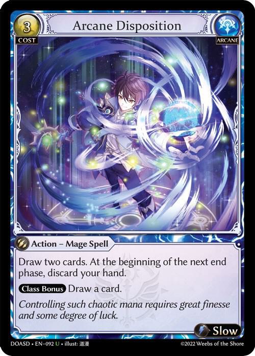 Arcane Disposition 092 (Dawn of Ashes Starter Decks)  | Good Games Adelaide SA