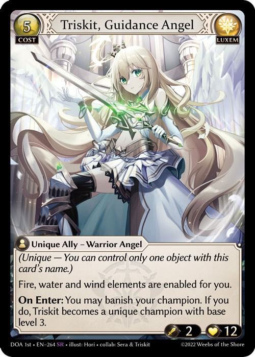 Triskit Guidance Angel 264 (Dawn of Ashes 1st Edition)  | Good Games Adelaide SA