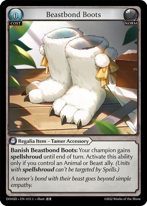 Beastbond Boots 015 (Dawn of Ashes Starter Decks)  | Good Games Adelaide SA