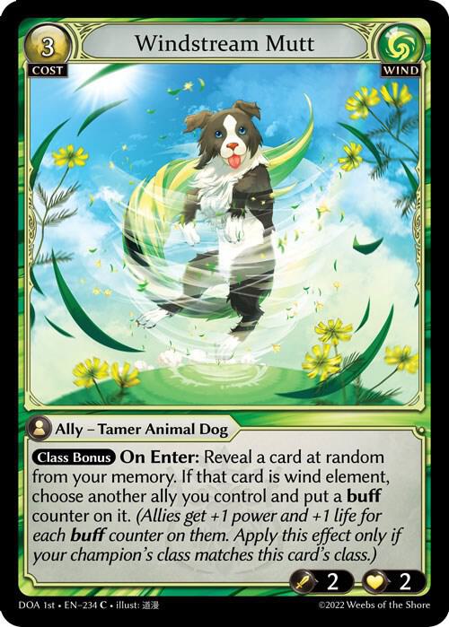 Windstream Mutt 234 (Dawn of Ashes 1st Edition)  | Good Games Adelaide SA