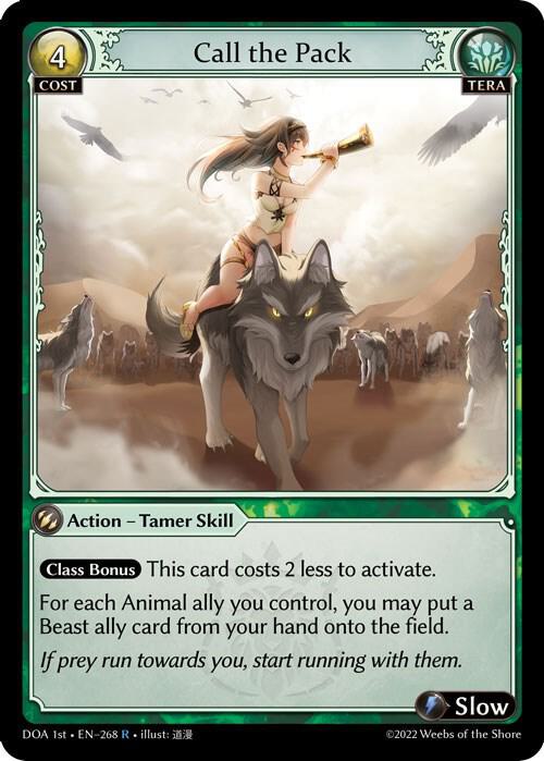Call the Pack 268 (Dawn of Ashes 1st Edition)  | Good Games Adelaide SA