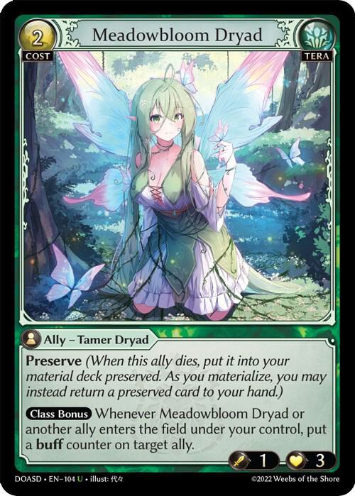 Meadowbloom Dryad 104 (Dawn of Ashes Starter Decks)  | Good Games Adelaide SA