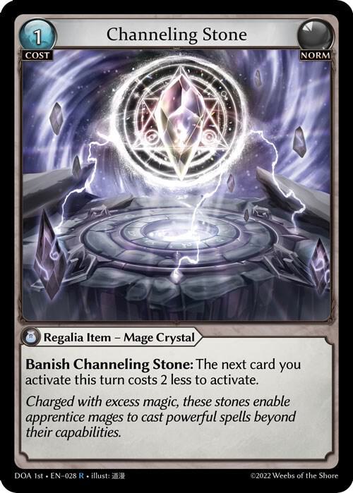 Channeling Stone 028 (Dawn of Ashes 1st Edition)  | Good Games Adelaide SA
