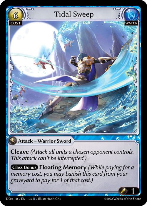 Tidal Sweep 195 (Dawn of Ashes 1st Edition)  | Good Games Adelaide SA