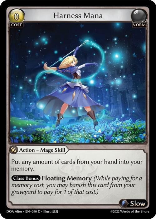 Harness Mana 090 (Dawn of Ashes Alter Edition)  - Foil | Good Games Adelaide SA