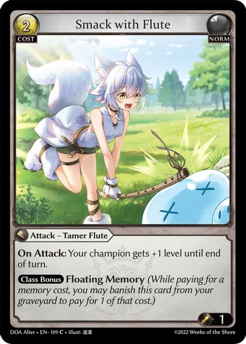 Smack with Flute 109 (Dawn of Ashes Alter Edition)  - Foil | Good Games Adelaide SA