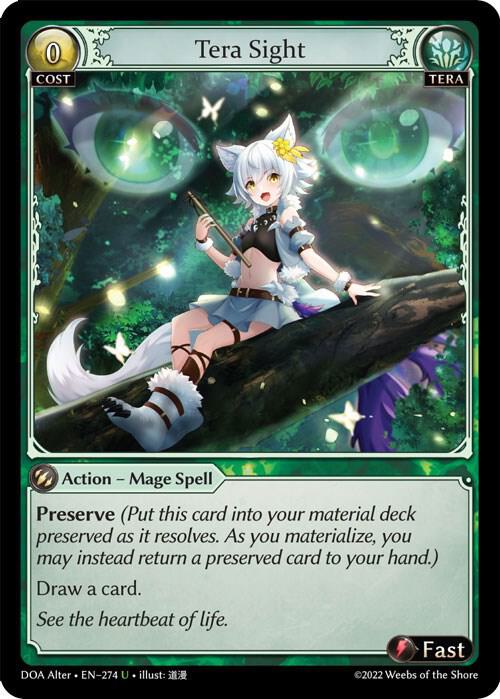 Tera Sight 274 (Dawn of Ashes Alter Edition)  | Good Games Adelaide SA