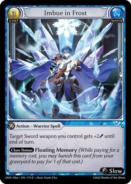 Imbue in Frost 175 (Dawn of Ashes Alter Edition)  | Good Games Adelaide SA