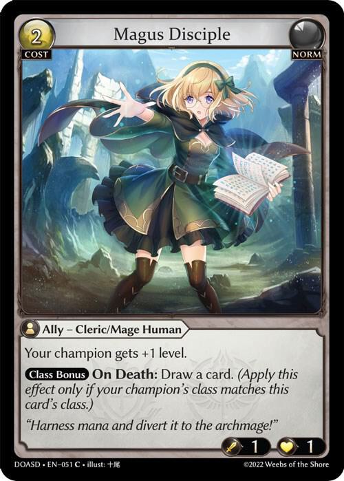 Magus Disciple 051 (Dawn of Ashes Starter Decks)  | Good Games Adelaide SA