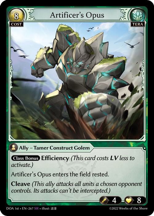 Artificers Opus 267 (Dawn of Ashes 1st Edition)  - Foil | Good Games Adelaide SA